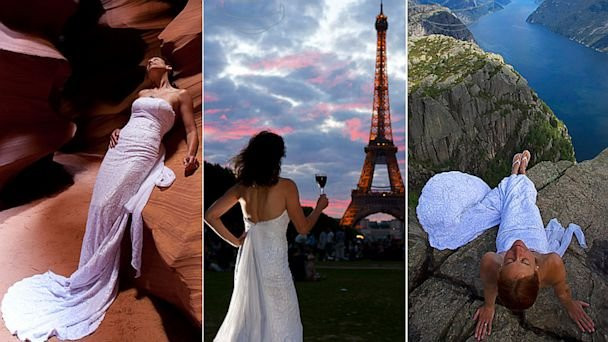 Mireasa care s-a "casatorit" in 19 tari si nunta care "dureaza" de 5 ani