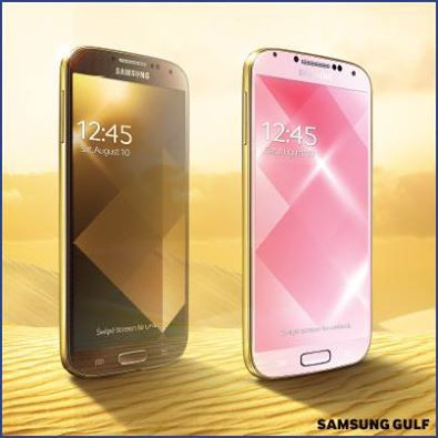 Samsung a anuntat lansarea Gold Galaxy S4