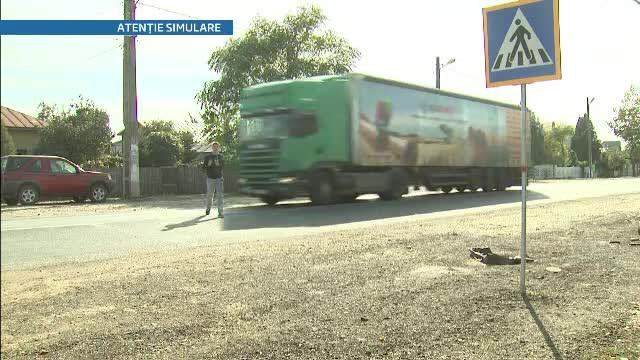 Simulare StirileProTV: Risc mortal pe trecerile de pietoni uitate de autoritati in goana dupa bani