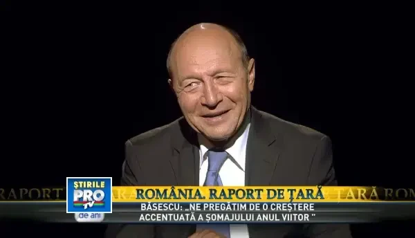 Gluma lui Traian Basescu despre iesirea din politica: Doar cu picioarele inainte, ca Iliescu