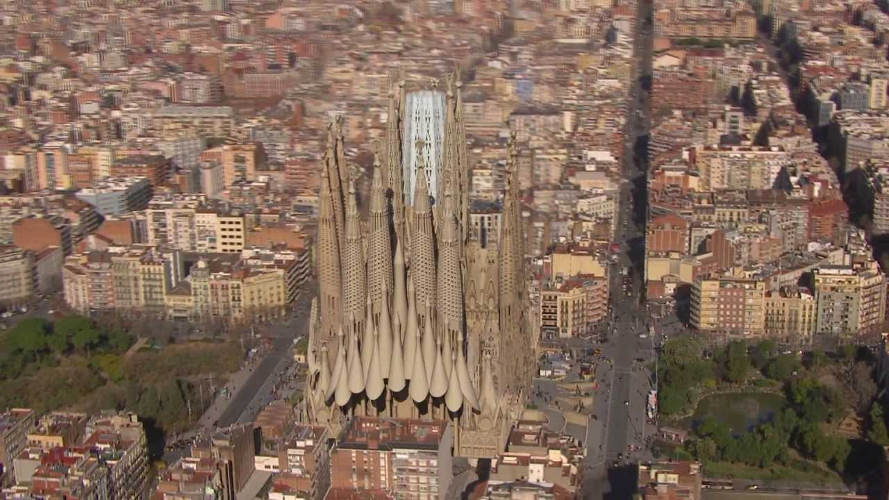 Asa va arata Sagrada Familia cand va fi finalizata in 2026! VIDEO