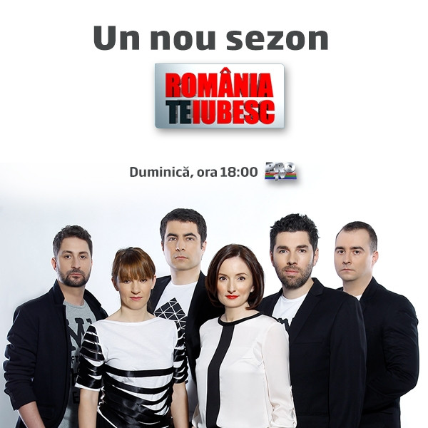 Cel mai bun debut de sezon de pana acum. "Romania, te iubesc", lider de audienta pe toate segmentele