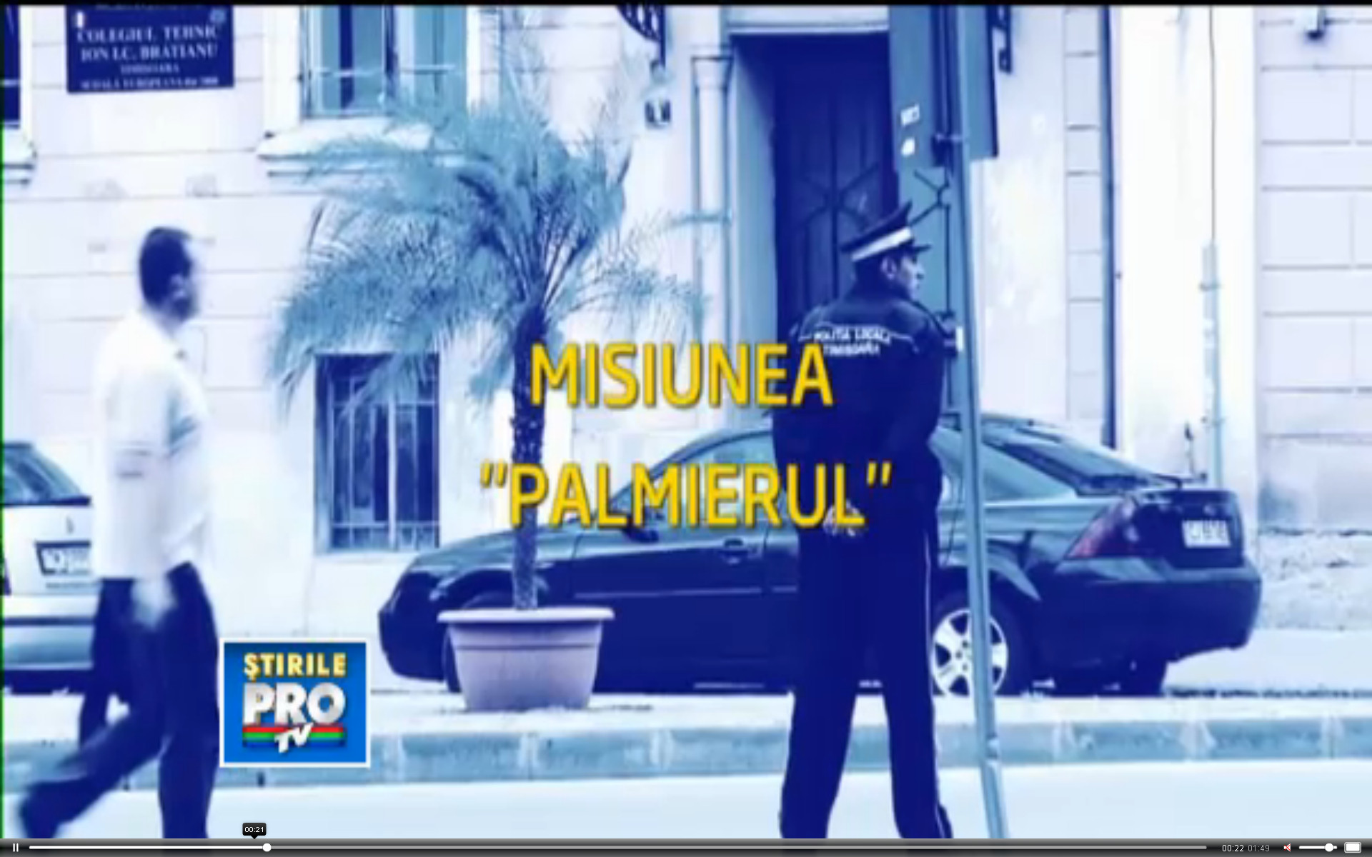 Dupa ce au pazit palmierii, politistii locali mai primesc o „misiune”. Ce vor avea de facut