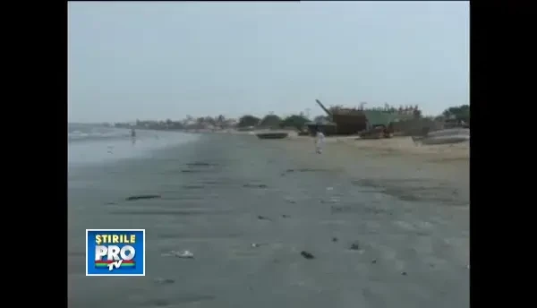 CLIPUL ZILEI: Primele inregistrari VIDEO de pe insula aparuta in urma cutremurului din Pakistan