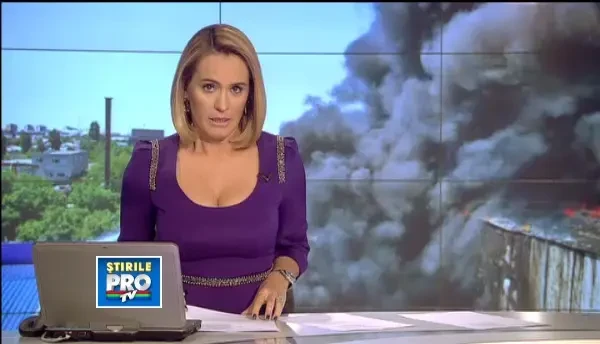 Fumul gros de peste afacerea ARO. Aerul toxic dupa explozia din Campulung ridica semne de intrebare