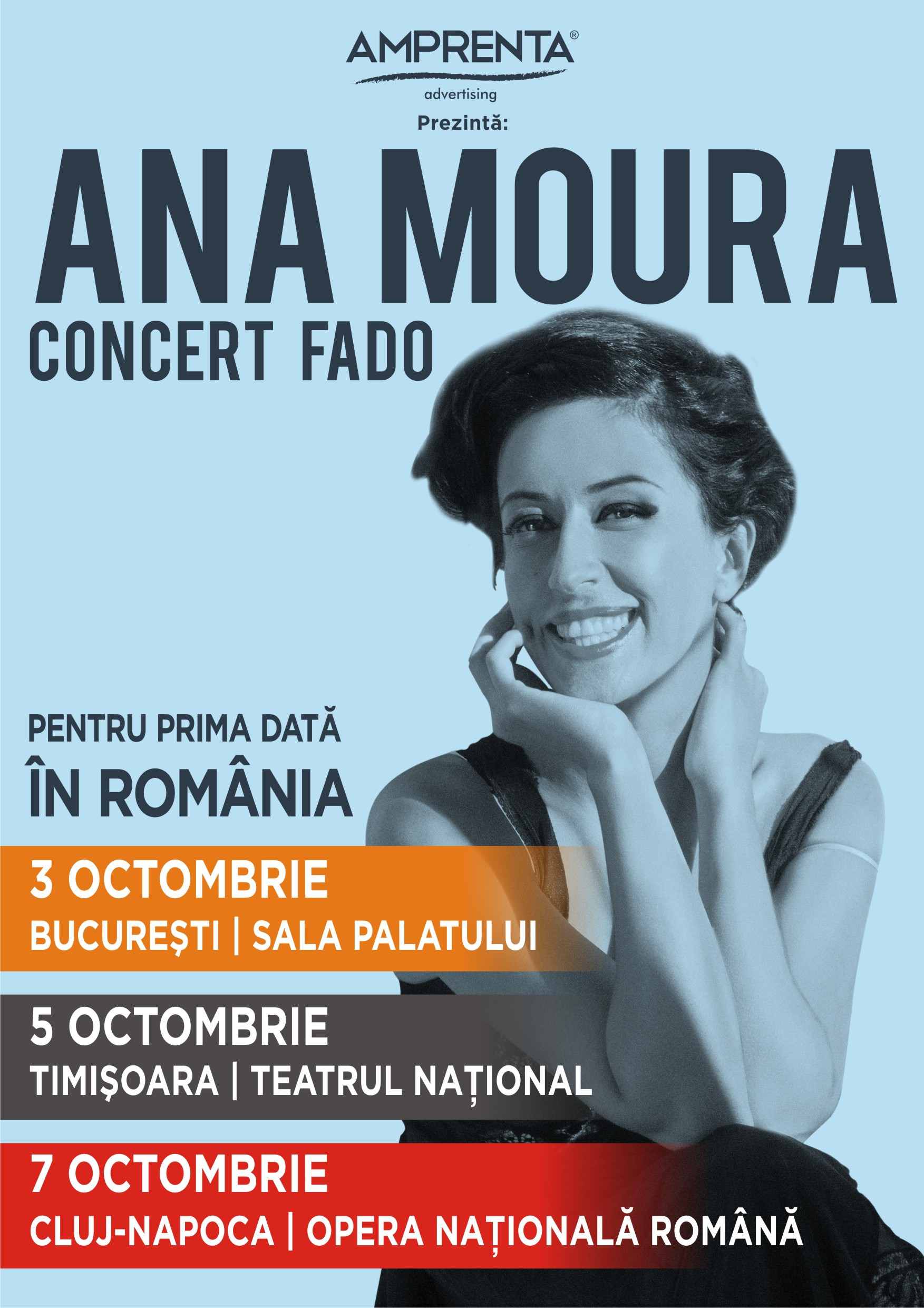 Ana Moura, cea mai cunoscuta cantareata de fado a Portugaliei va concerta sambata la Timisoara