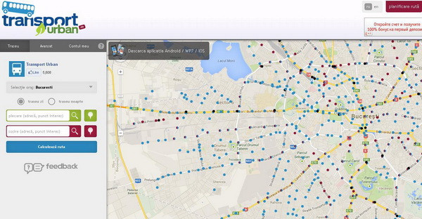 Cea mai rapida cale de a ajunge la destinatie. Aplicatia care te ajuta sa circuli inteligent in oras