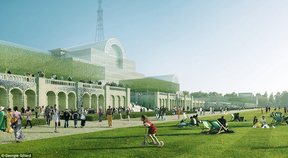 Ultima nebunie: Un miliardar chinez vrea sa construiasca o copie a celei mai mari structuri din sticla din lume: VIDEO