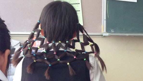 Cum a venit aceasta eleva din Japonia la scoala. Nimeni nu si-a putut lua ochii de la ea