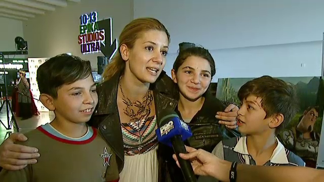 Premiera spectaculoasa a filmului de animatie "Justin si cavalerii 3D". In ce s-au costumat copiii