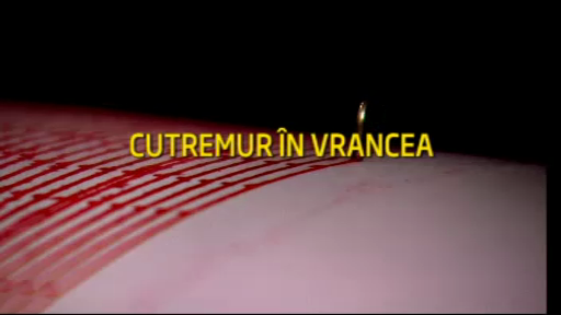 Cutremur cu magnitudinea de 3,1 in zona Vrancea