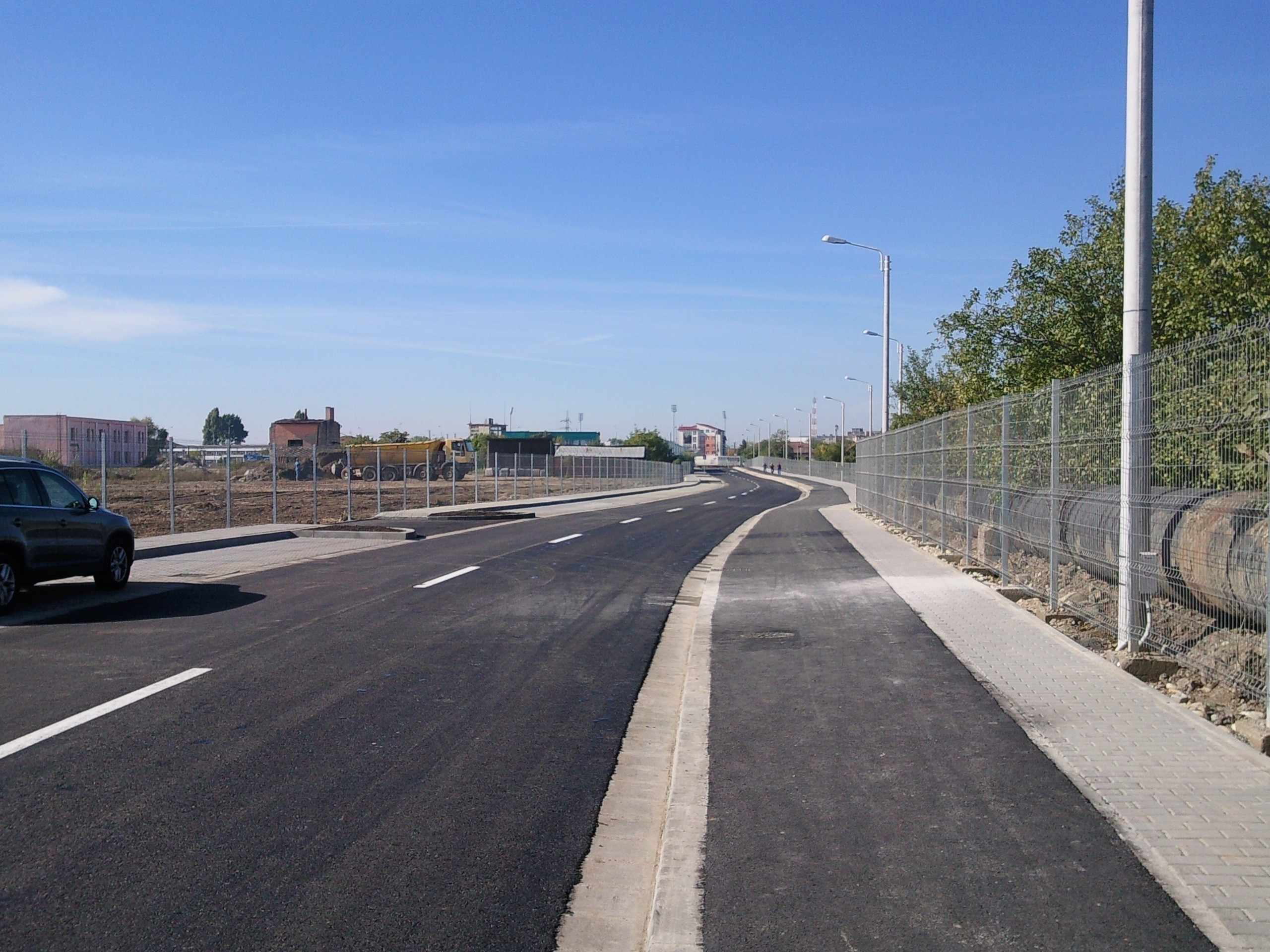 O strada noua, fara nume, asteapta sa fie botezata pe facebook. Ce zone leaga artera inaugurata azi