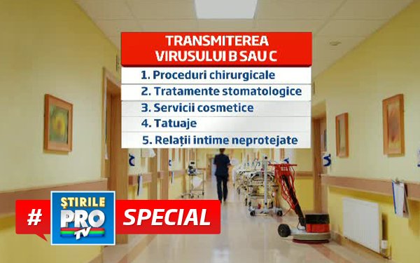 Experiment Stirile ProTV despre hepatita in Romania