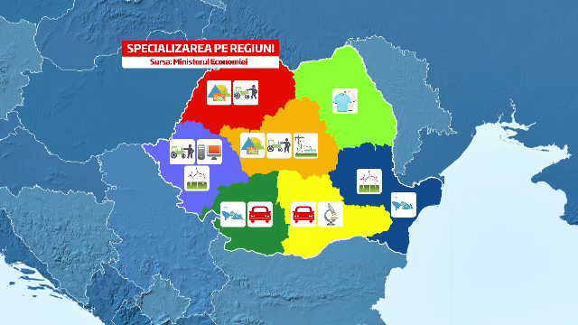 Strategia de exporturi care poate creste economia. Pe ce se va specializa fiecare zona din Romania