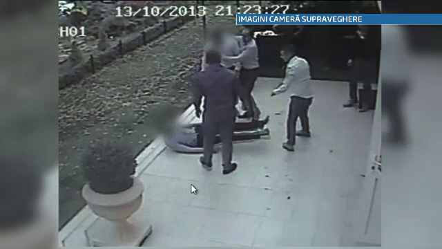 Botez distrus chiar de nas. Politistul l-a batut pe unul dintre invitati, un coleg de serviciu