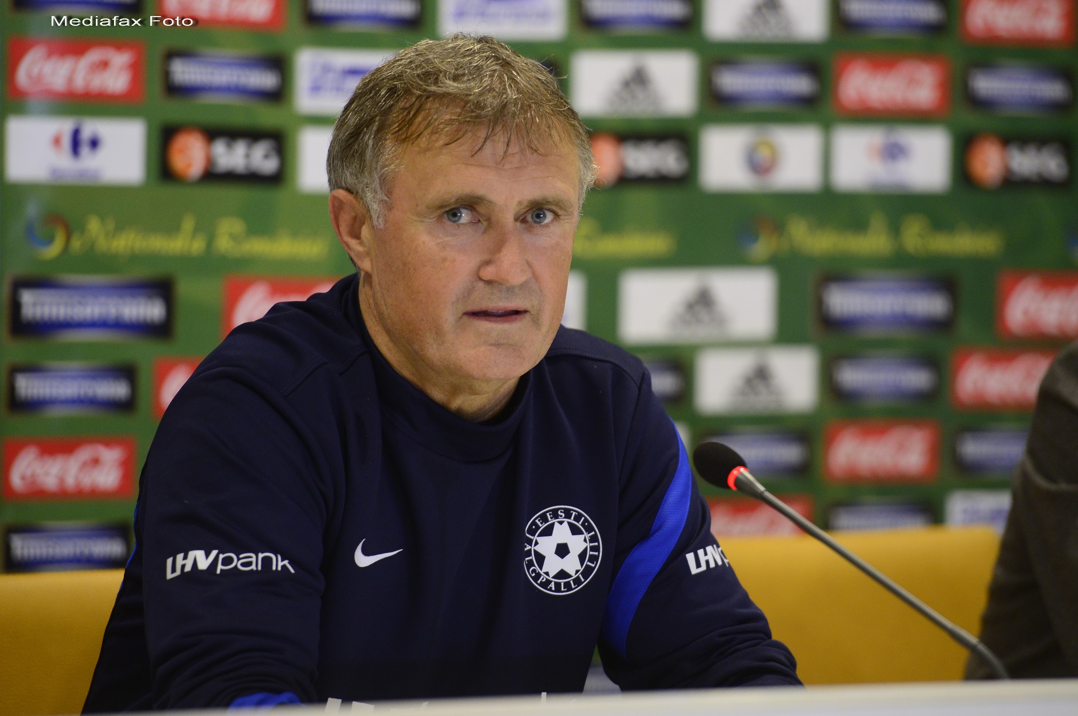 ROMANIA - ESTONIA 2-0. Selectionerul Estoniei: Romania are sanse la barajul de calificare