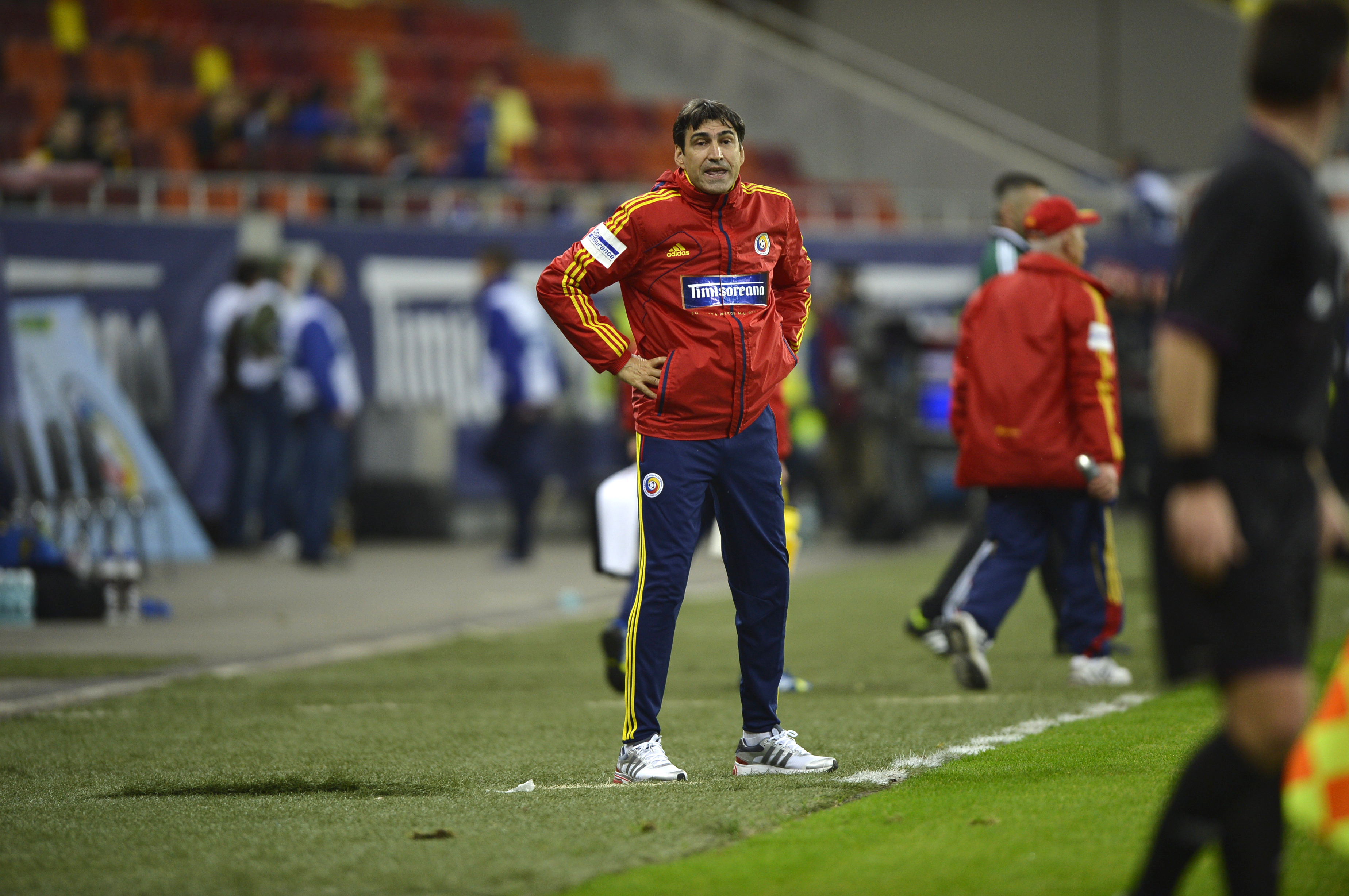 ROMANIA - GRECIA. Piturca: Eu sunt vinovat pentru ca nu am putut sa-i facem fericiti pe fani