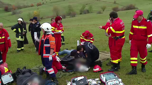 Accident feroviar cu 15 raniti in Bistrita Nasaud