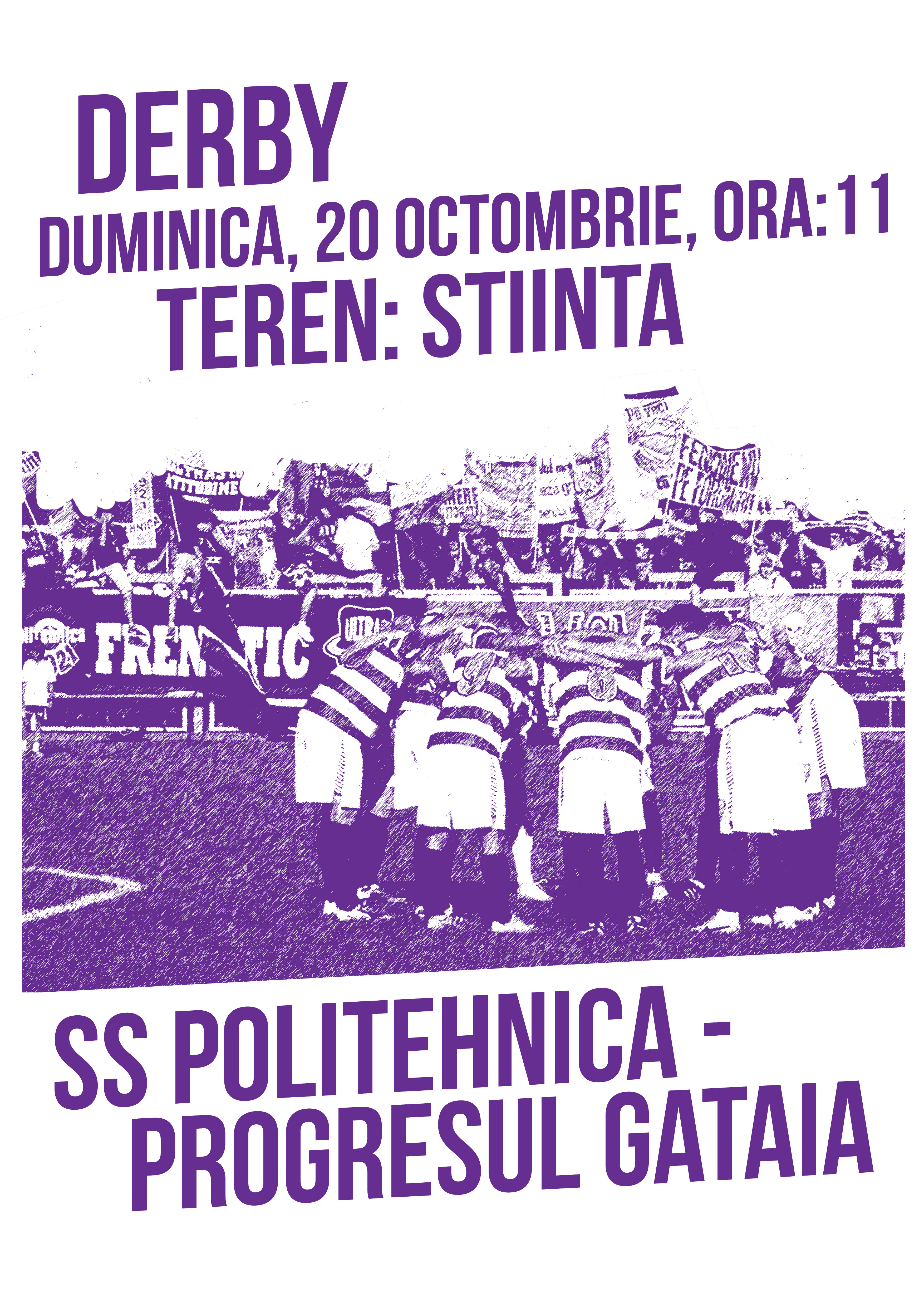 Duminica, derby pe “Stiinta”! ASU Politehnica poate urca pe primul loc in Liga a IV-a