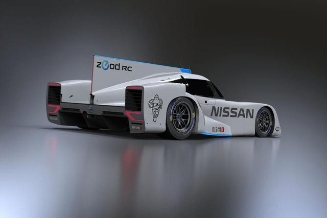 Nissan vrea sa "zboare" la La Mans cu o racheta electrica: FOTO cu "automobilul imposibil":