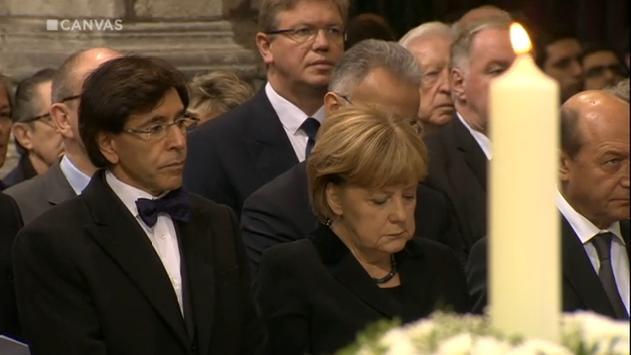 Presedintele Traian Basescu a participat la funeraliile lui Wilfried Martens, fostul lider al PPE