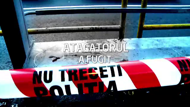 PORTRETUL unui pericol public. Barbatul care a injunghiat un politist in Capitala e de negasit