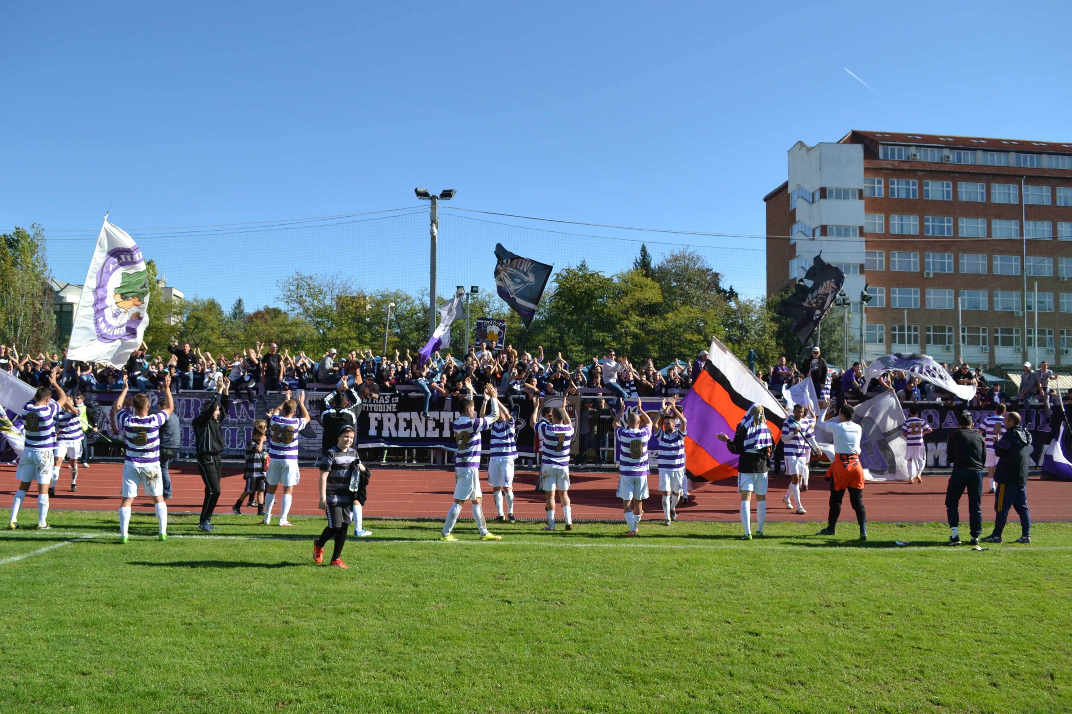 Trei puncte, doua goluri si locul unu! Politehnica a batut Gataia si e lider in „D”