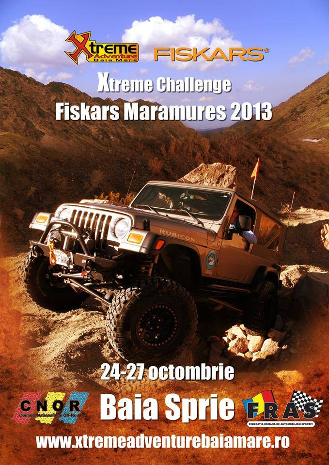 Spectacol si adrenalina in Maramures. Incepe a saptea editie a campionatului national de offroad