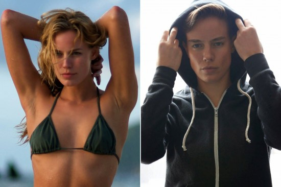 Cum arata fotomodelul feminin care a cunoscut faima si ca manechin masculin. FOTO