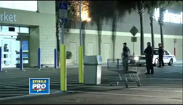 CLIPUL ZILEI: Un aligator se plimba in apropierea unui hypermarket din SUA