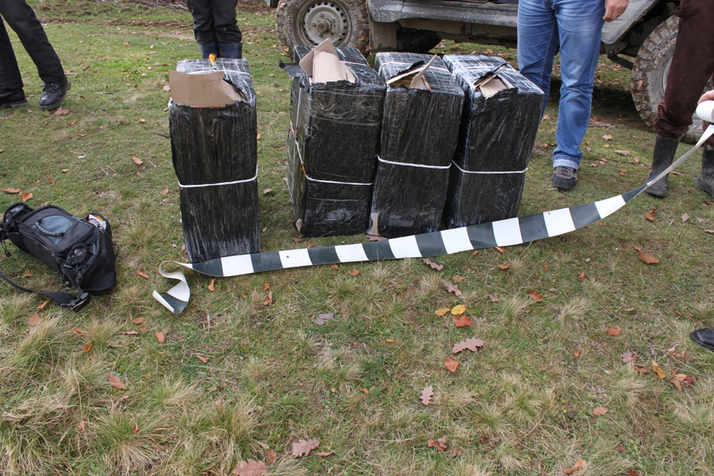 5.000 de pachete de tigari depistate de politistii romani la frontiera