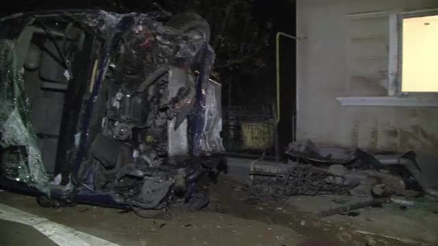 Un sofer din Maramures a intrat cu masina intr-o casa de pe marginea drumului.Cum explica accidentul