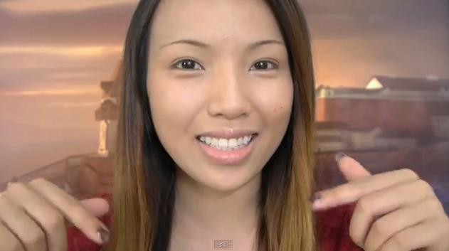 Iluzia optica ce i-a uimit pe toti. Cum a reusit o tanara sa para ca are 3 ochi. VIDEO