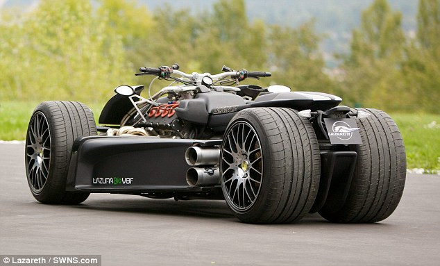 Mananca asfaltul: Are motor de Ferrari si costa 200.000 de euro: VIDEO