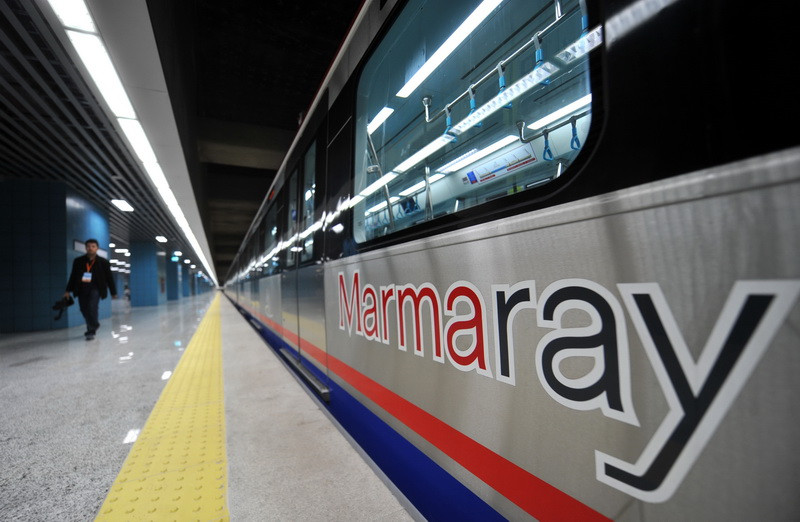 Tunel feroviar intre Europa si Asia, inaugurat azi. Primul care leaga doua continente. FOTO