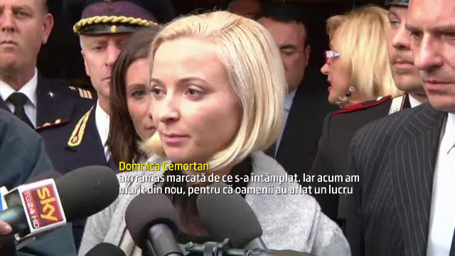 Dansatoarea de pe Costa Concordia a recunoscut ca avea o relatie cu capitanul vasului