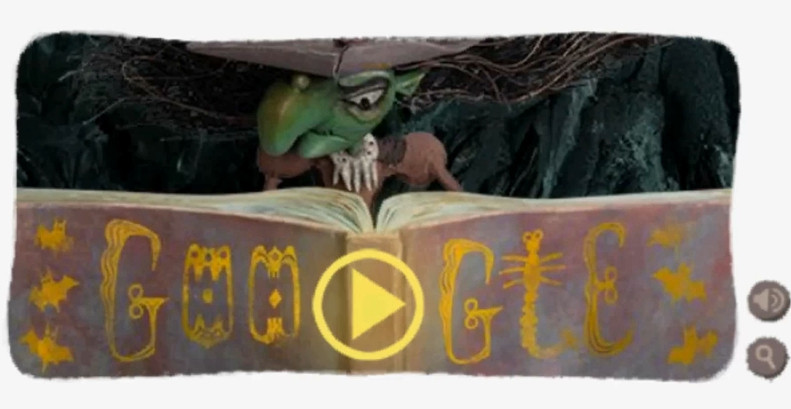 HALLOWEEN 2013. Google sarbatoreste printr-un Doodle cea mai infricosatoare zi din an
