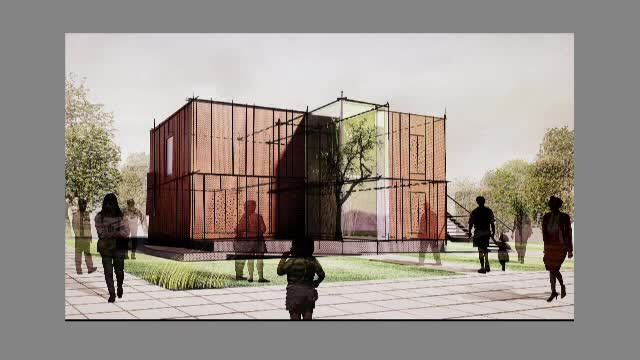 Casa inteligenta, cu sera in mijloc - inventia unor tineri romani care impaca tehnologia cu natura