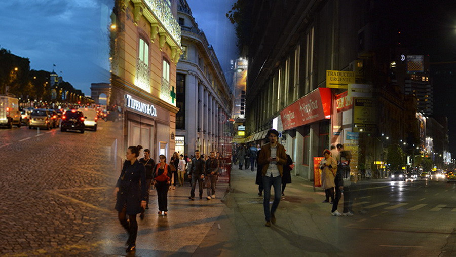 Cum a ajuns Magheru un bulevard pestrit. Comparatie cu "fratele" sau mai mare, in branduri si chirii