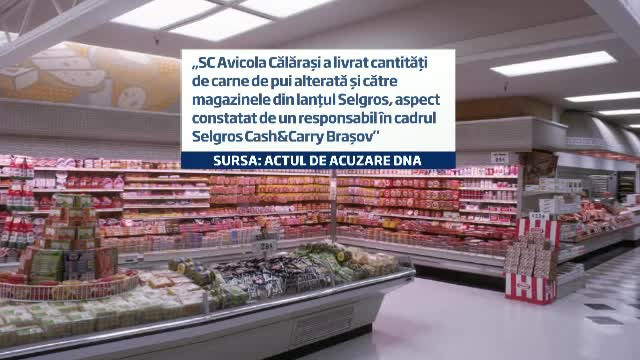 Selgros a retras inca 4 tone de carne de pui. DNA a dezvaluit schema periculoasa a Avicola Calarasi