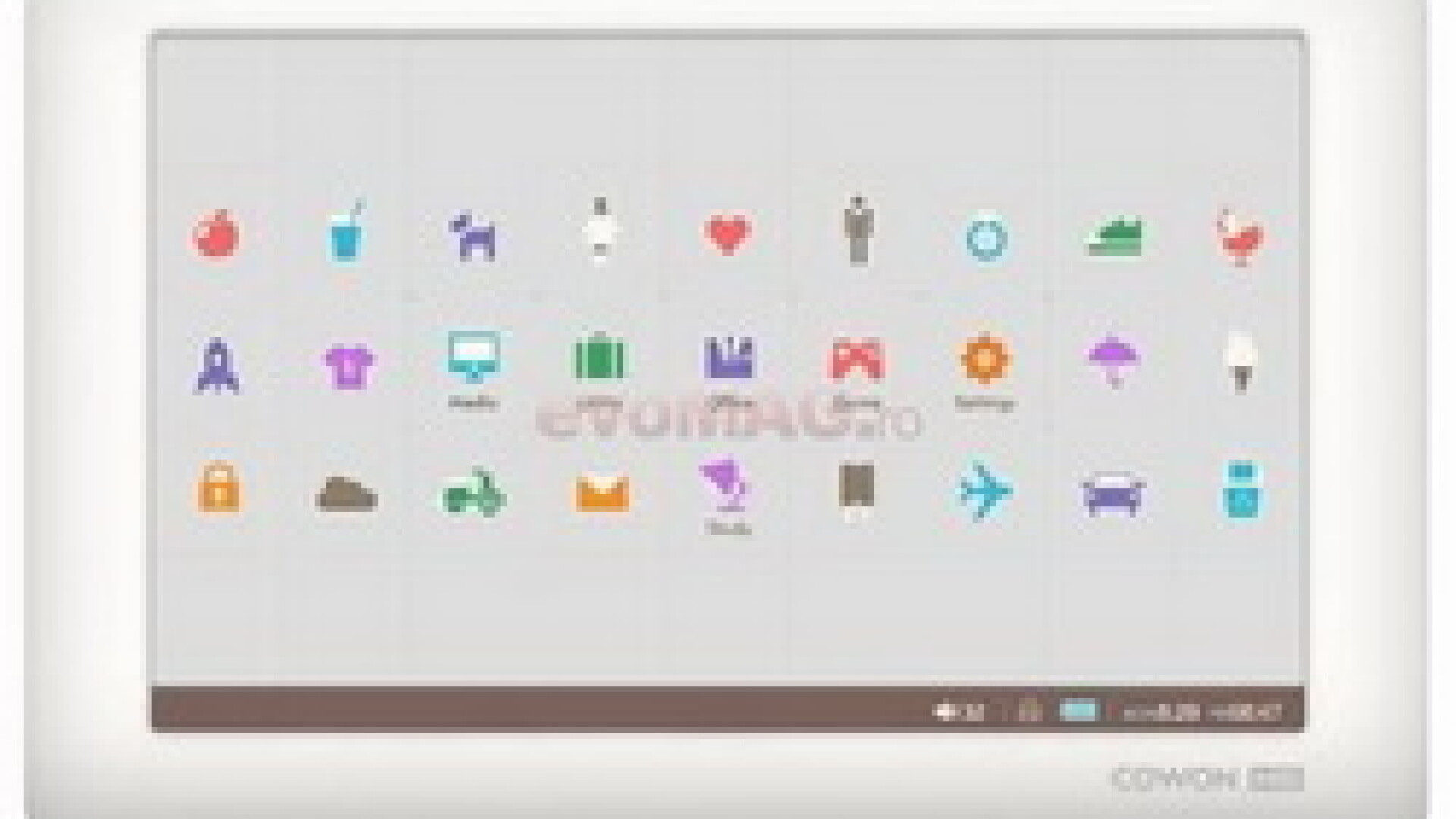 Mp4 Player Cowon V5 HD 8GB Alb Touch Screen