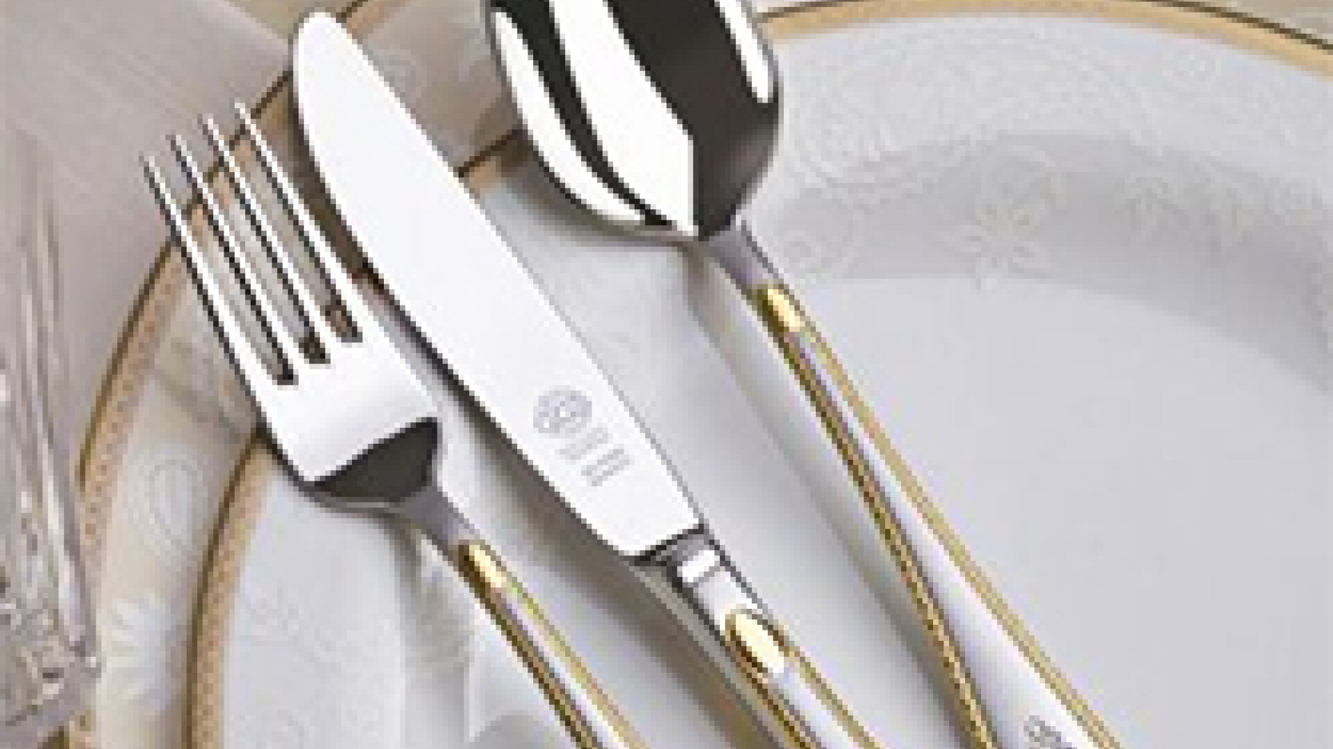 Set tacamuri Solingen Nadine Mat Gold Color