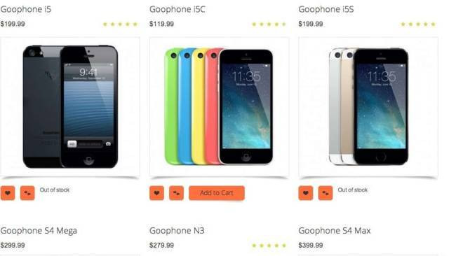 Cum arata copia din China de 145 de euro a lui iPhone 5S