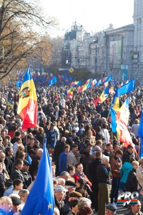 miting chisinau