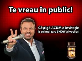 CONCURS:Castiga invitatii duble la cel mai bun show al sezonului! Jacobs Velvet te trimite in finala