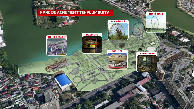 Cum va arata parcul de distractii din sectorul 2, lansat in 2015. Proiectul costa 64 mil. lei