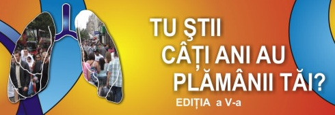A inceput Campania Nationala de spirometrii gratuite "Tu stii cati ani au plamanii tai?"