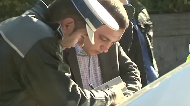 Femeie lovita pe o trecere de pietoni din Capitala de un angajat al Ambasadei Ucrainei