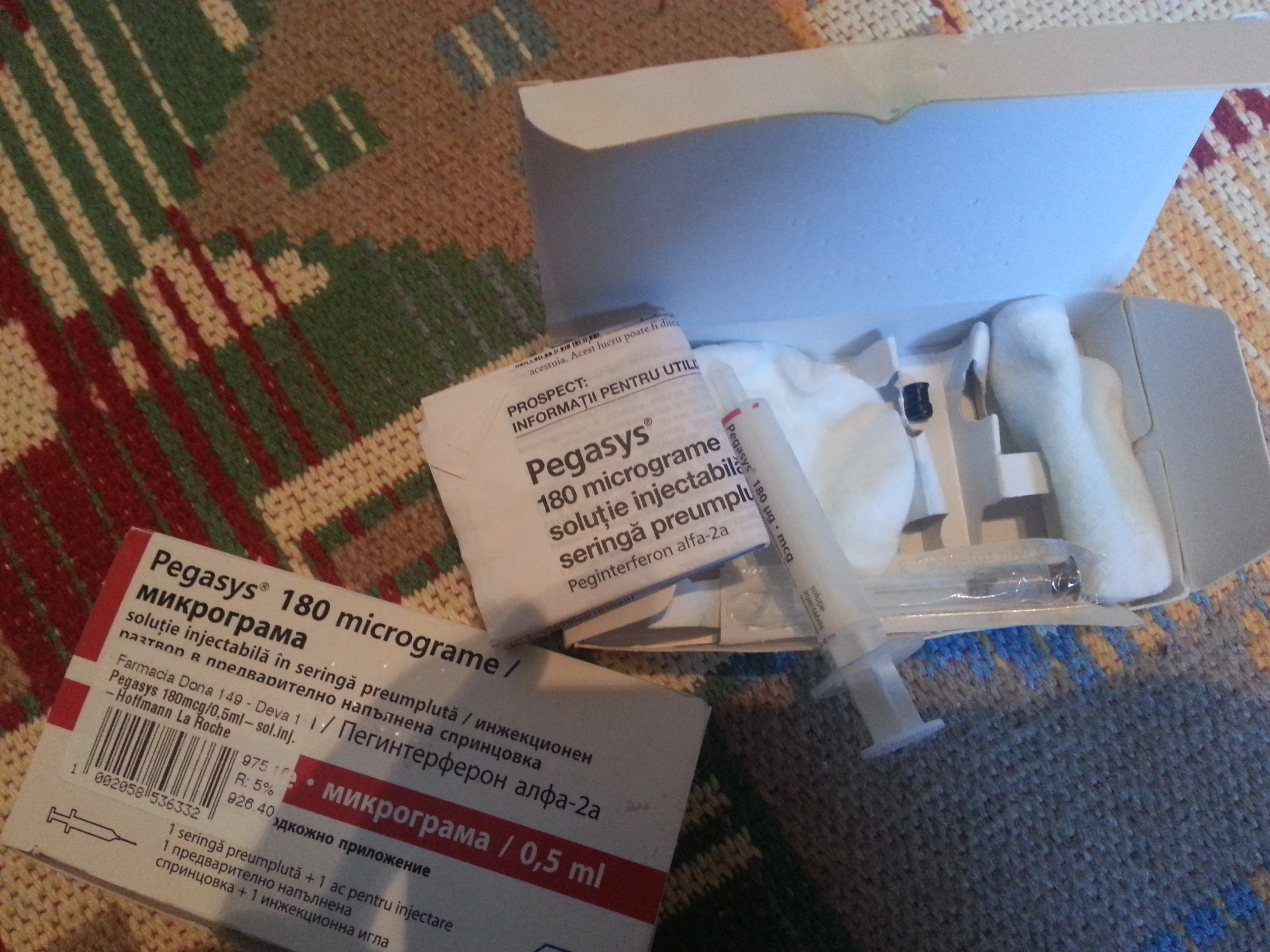 Scandalul interferonului contrafacut. Care sunt loturile cu seringi false