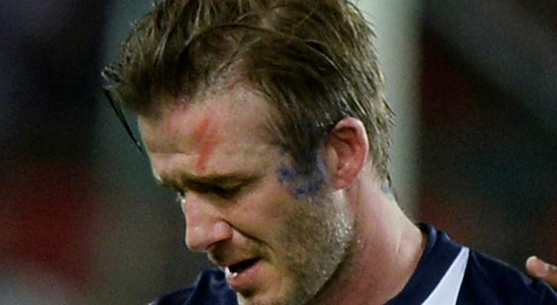 David Beckham si fiul sau Brooklyn au fost implicati intr-un accident rutier